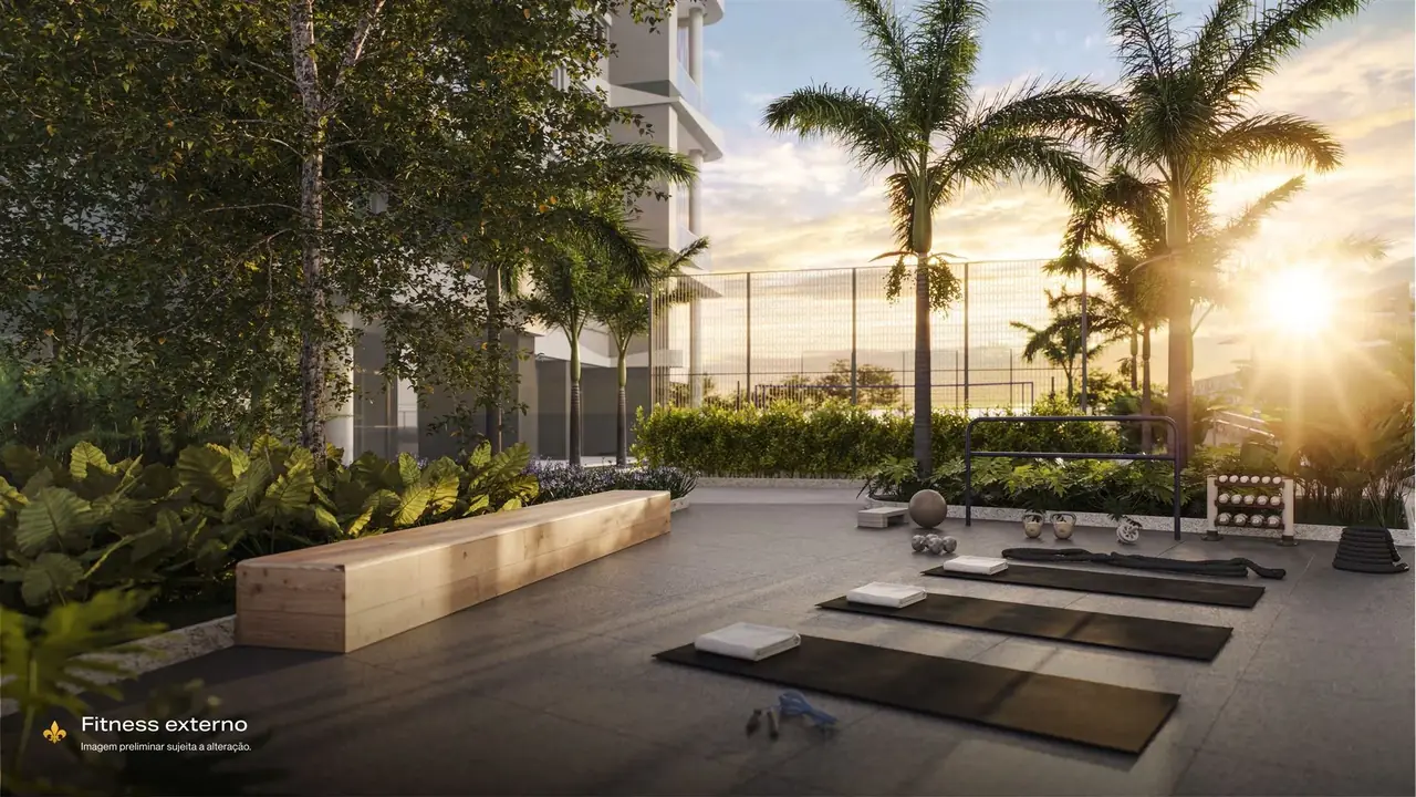 Fitness externo do Casa Parque Cerâmica (imagem ilustrativa)
