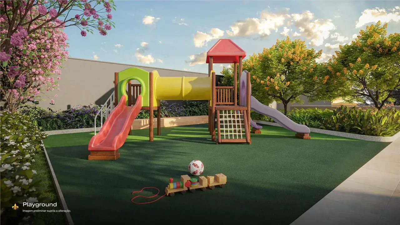 Playground do Casa Parque Cerâmica (imagem ilustrativa)